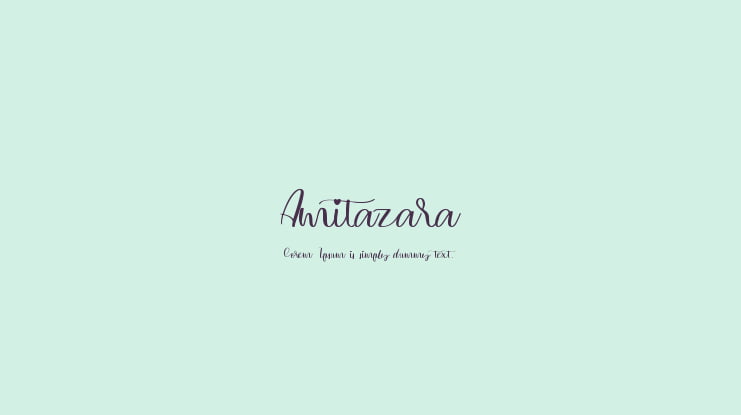 Amitazara Font