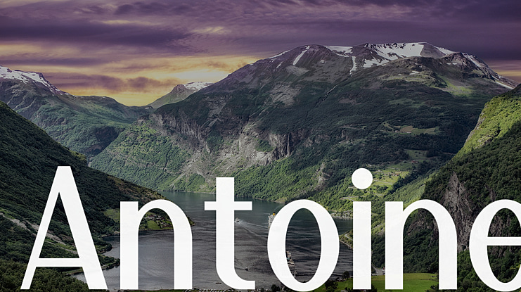 Antoine Font Family