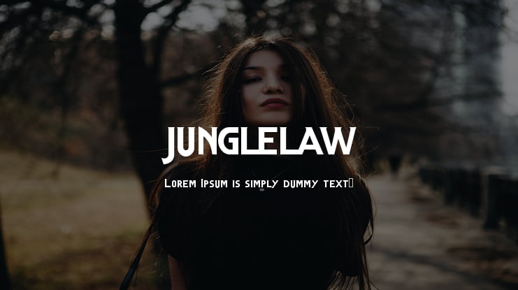 junglelaw Font
