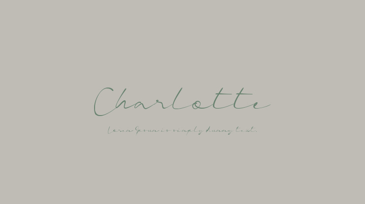 Charlotte Font