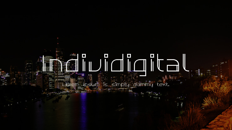 Individigital Font