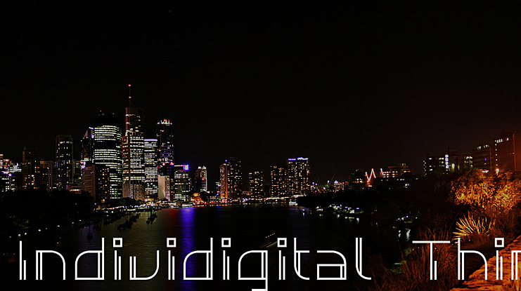 Individigital Font
