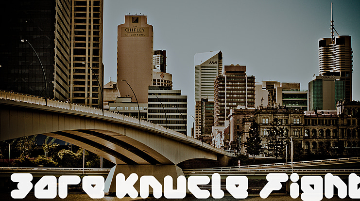 Bare Knucle Fight Font