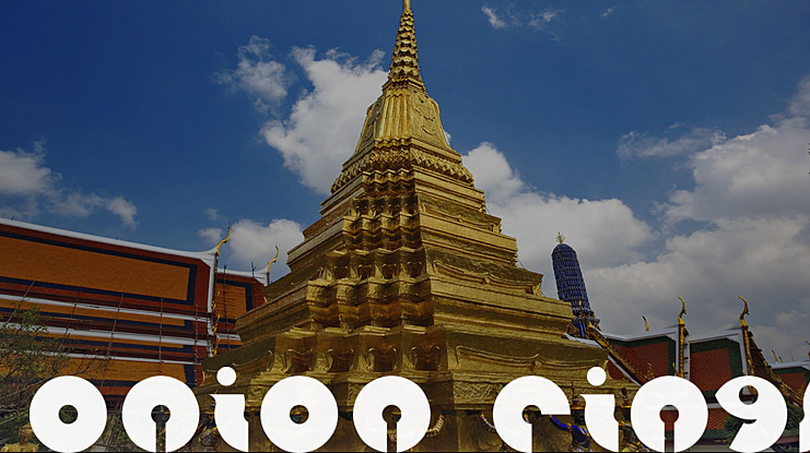 onion rings Font Family