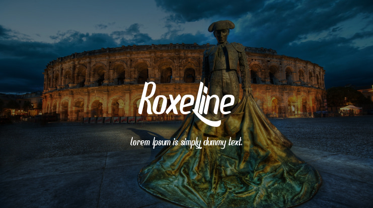 Roxeline Font