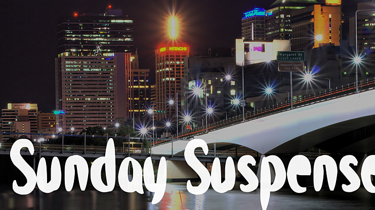 Sunday Suspense Font
