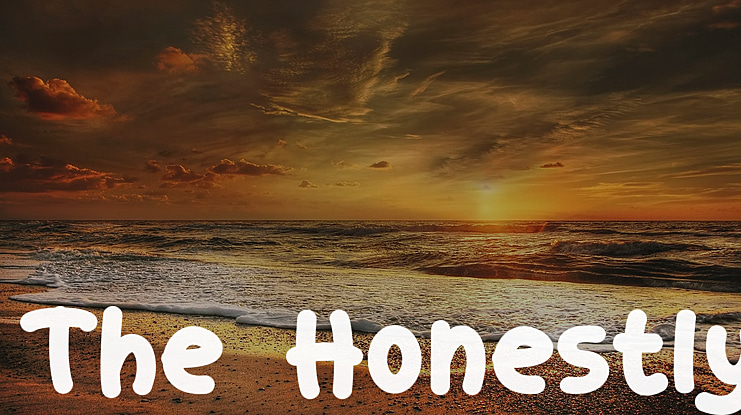 The Honestly Font