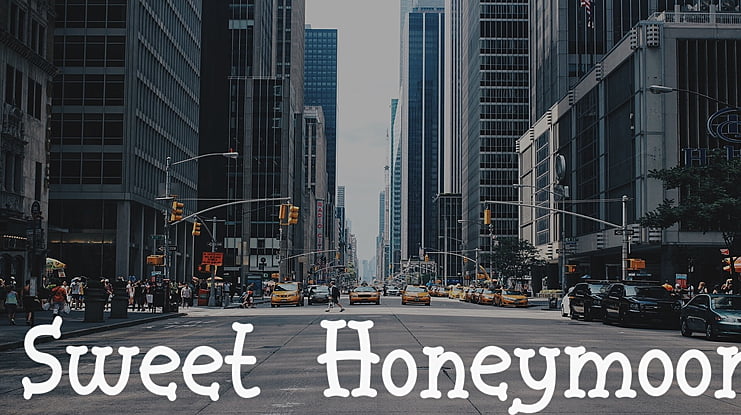 Sweet Honeymoon Font