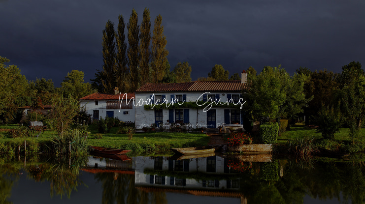 Modern Guns Font
