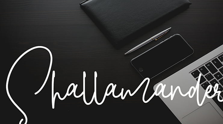Shallamander Font