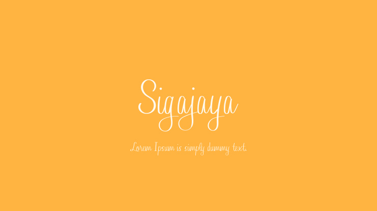Sigajaya Font
