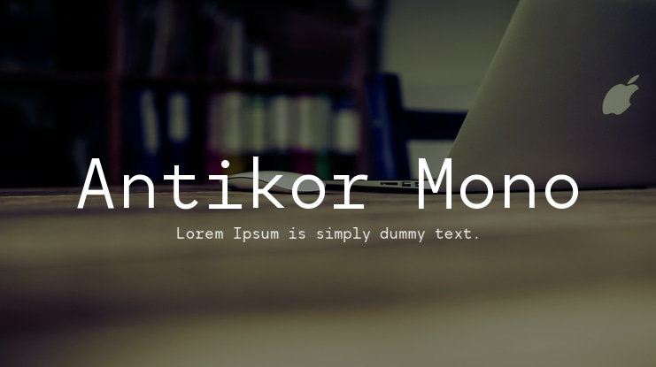 Antikor Mono Font Family