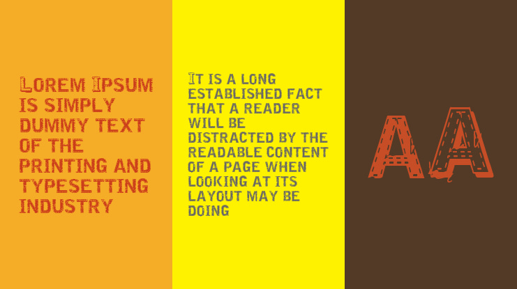 VTKS Embroidery Font