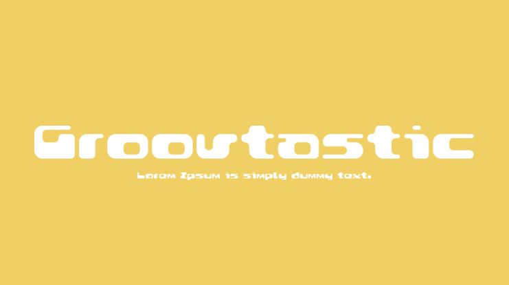 Groovtastic Font