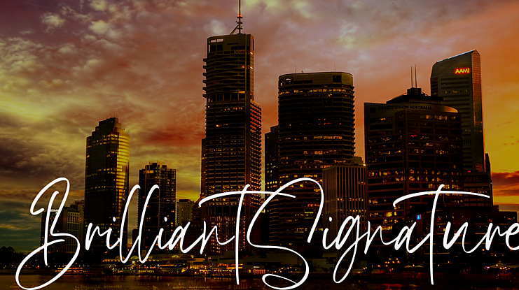 BrilliantSignature Font