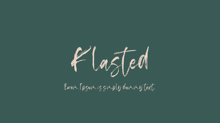 Klasted Font