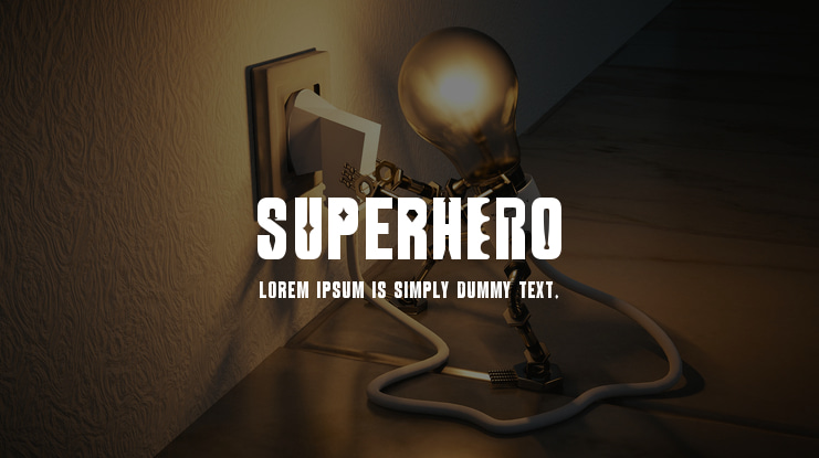 SUperHERO Font
