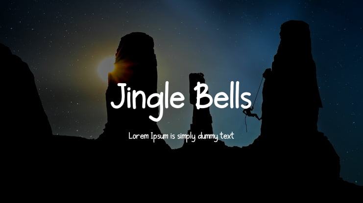 Jingle Bells Font