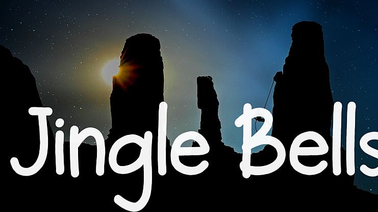 Jingle Bells Font