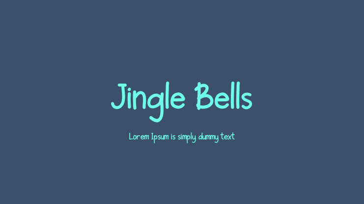 Jingle Bells Font