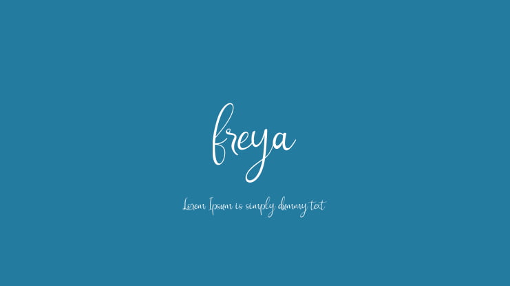 freya Font