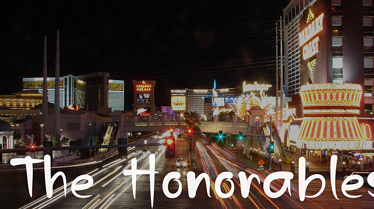 The Honorables Font