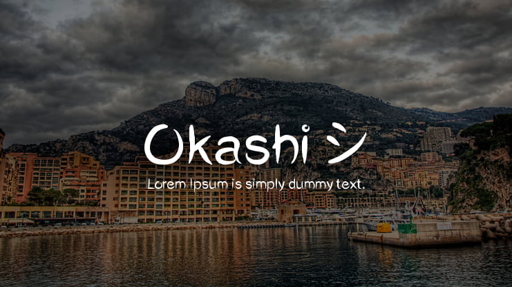Okashi^ Font