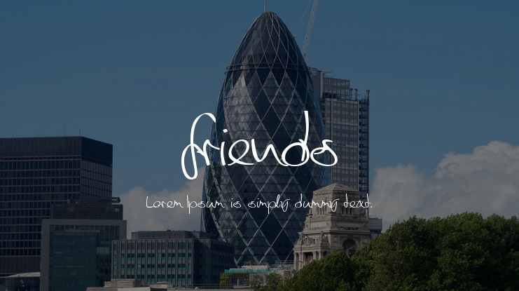 friends Font