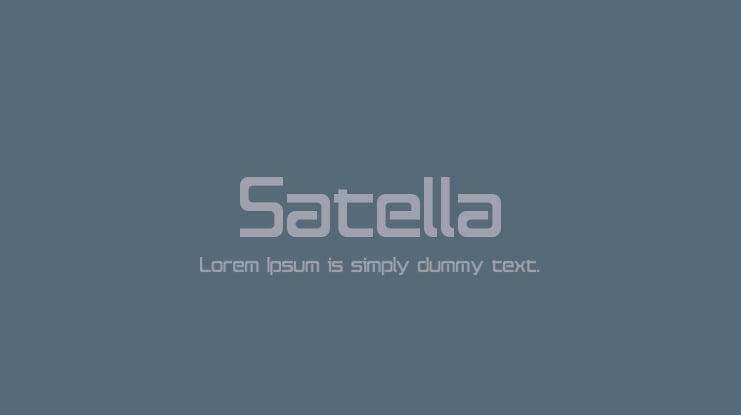 Satella Font