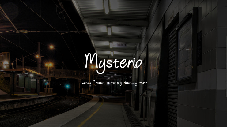 Mysterio Font