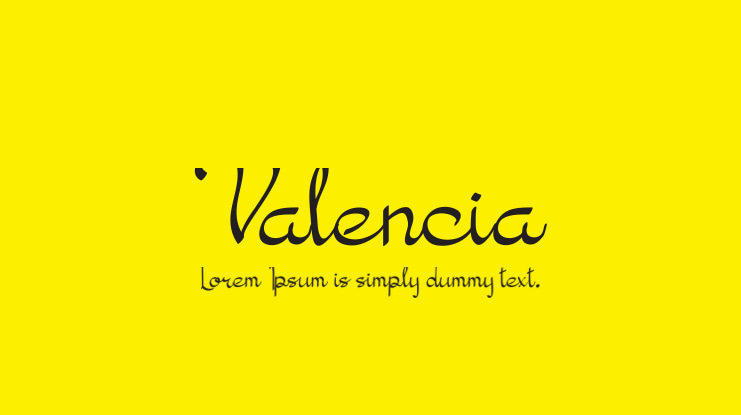 Valencia Font