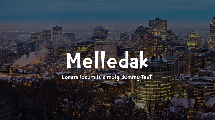 Melledak Font Family