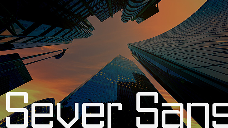 Sever Sans Font Family