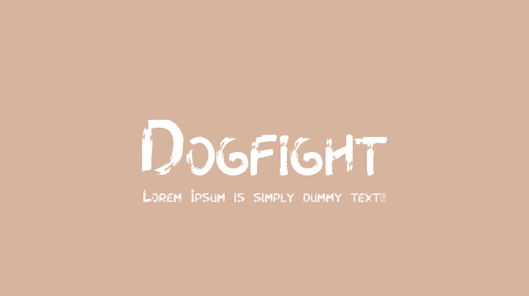 Dogfight Font