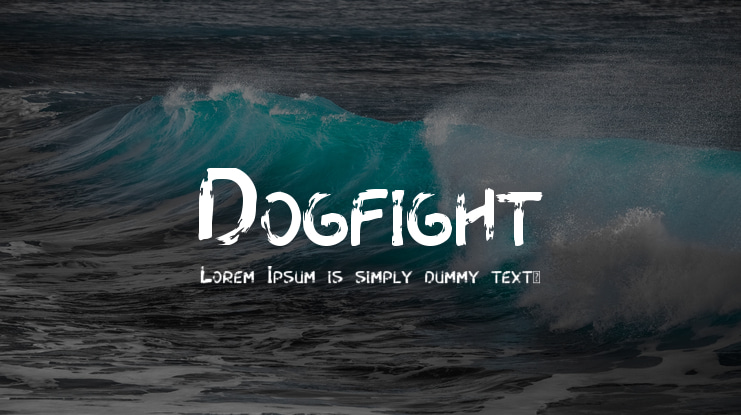 Dogfight Font