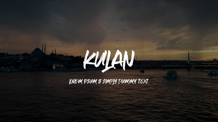 Kulan Font