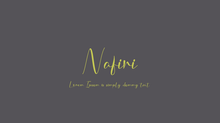 Nafiri Font
