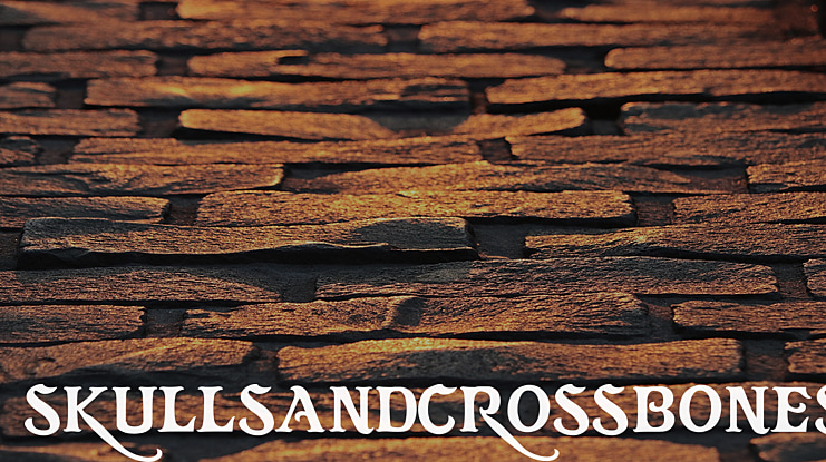 skullsandcrossbones Font