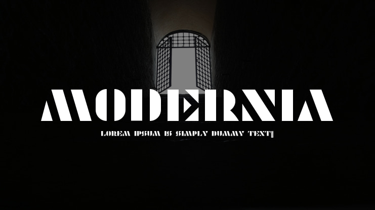 Modernia Font