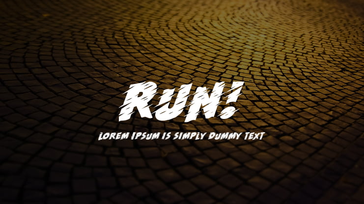 Run! Font