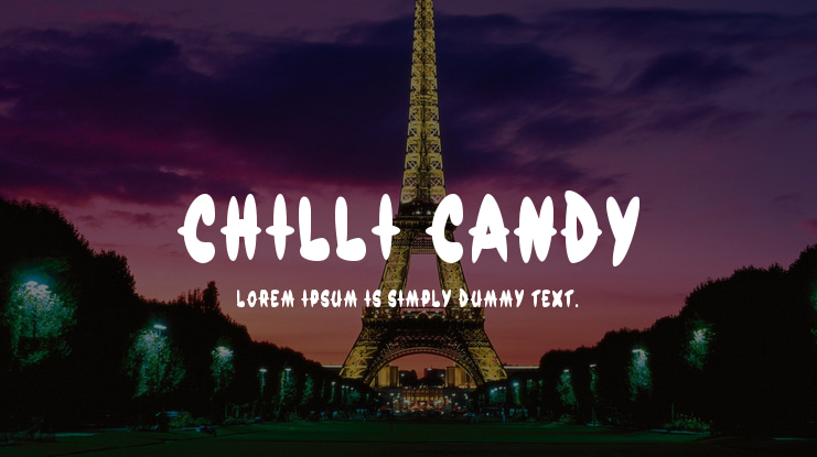 Chilli Candy Font