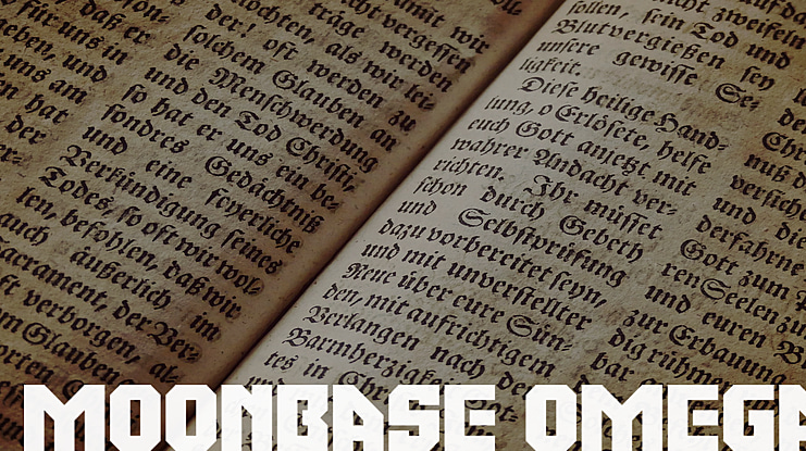 Moonbase Omega Font Family