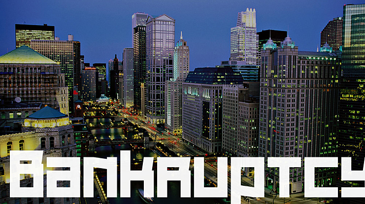 Bankruptcy Font