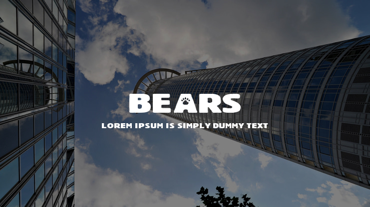 BEARS Font