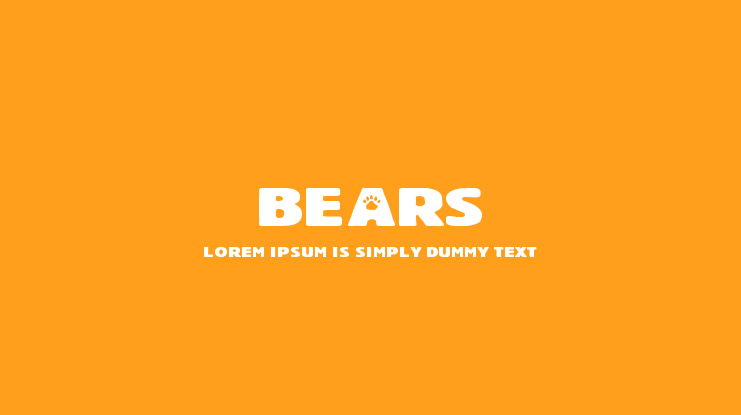 BEARS Font