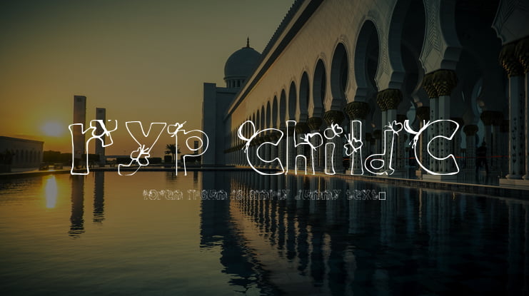 Ryp childC Font