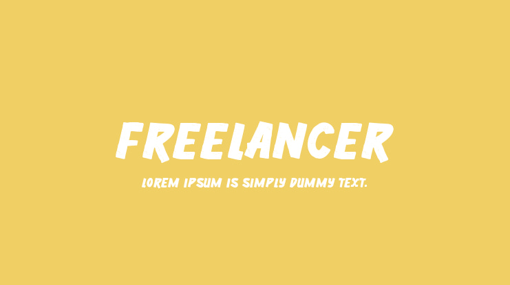 Freelancer Font
