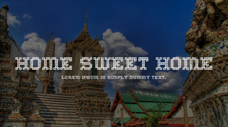 Home Sweet Home Font Family