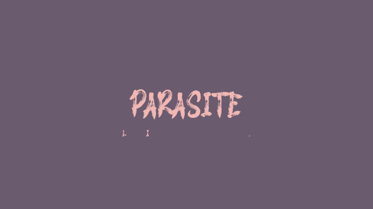 PARASITE Font