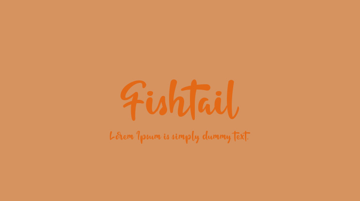 Fishtail Font